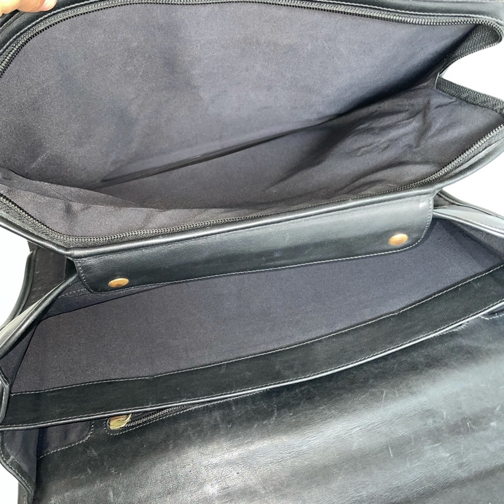 Coach Fold-Over Briefcase Made in Italy - Picture 5 of 13